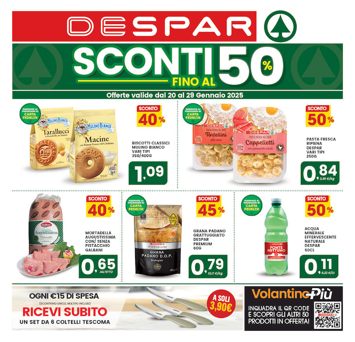 SCONTI fino al 50%