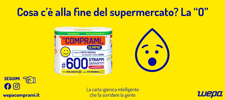 WEPA: LA CARTA IGIENICA INTELLIGENTE WEPA: LA CARTA IGIENICA INTELLIGENTE