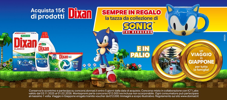 ACQUISTA 15€ DI PRODOTTI DIXAN